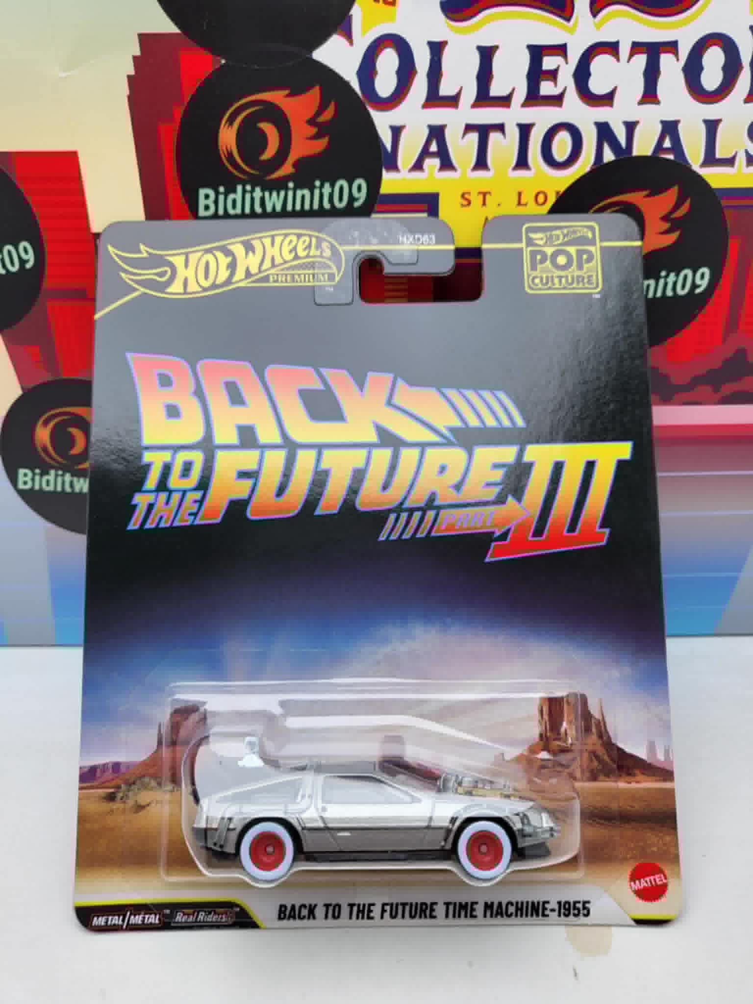 HotWheels Pop Culture 2026 Back to the Future Part III Time Machine 1955 case P
