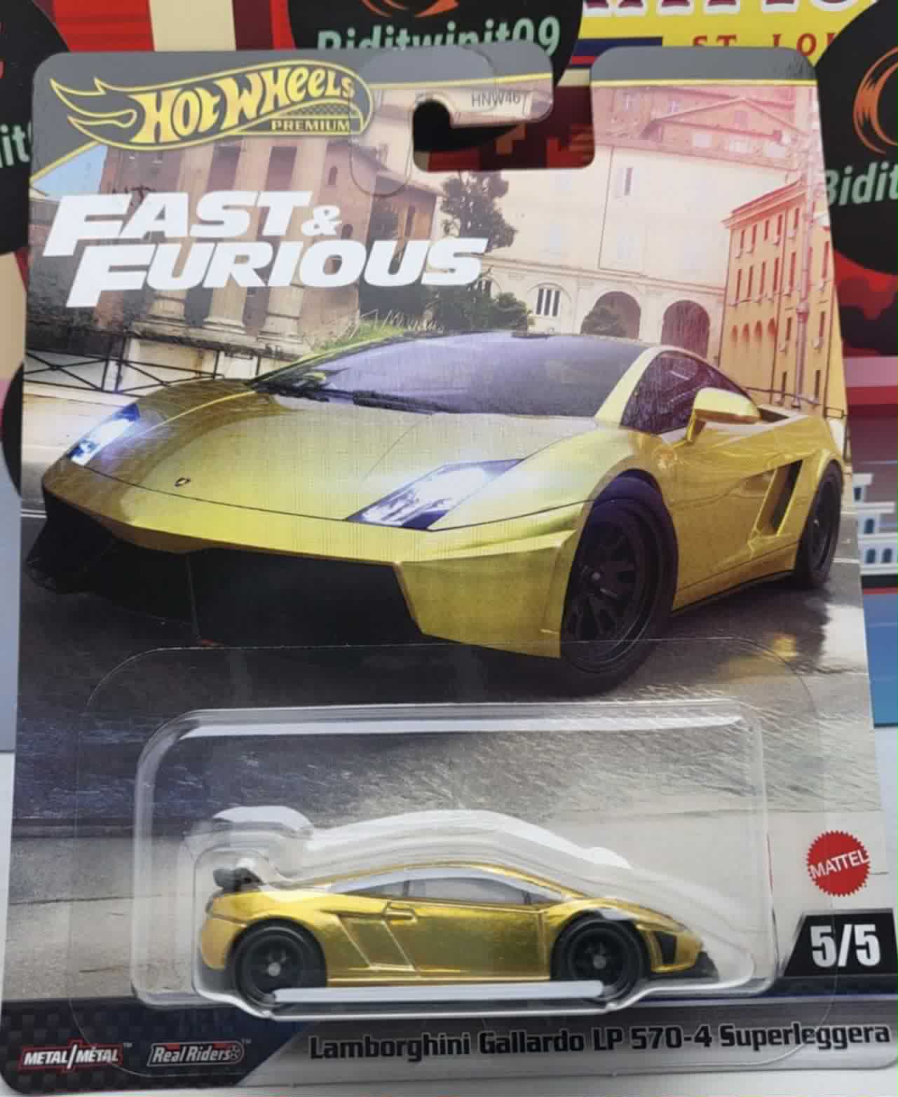 Hot Wheels 2025 Fast & Furious Case M LamBorGhini Gallardo LP 570- 4 Superleggera