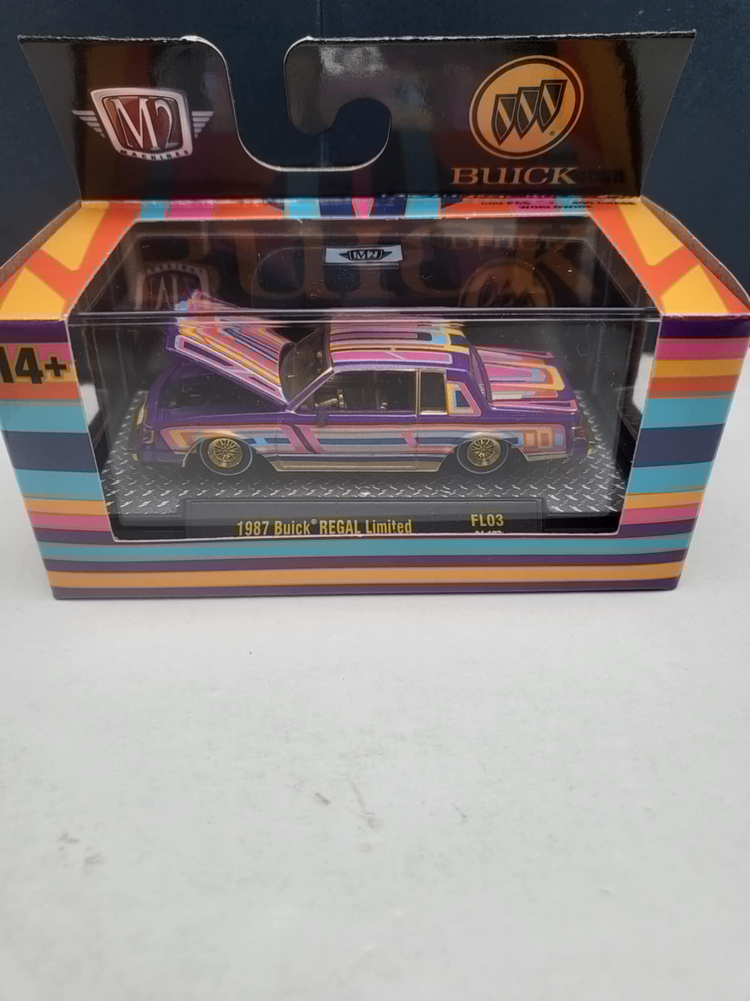 M2 Machines 2024 1:64 SEMA 1987 Buick Regal - Chase 350 Made